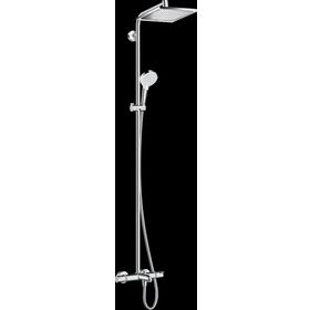 Hansgrohe E240 Crometta Termostatik Kolonlu Duş Seti