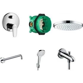 Hansgrohe Focus Ankastre Duş Seti