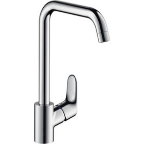 Hansgrohe Focus Krom Gri Tek Kollu Evye Bataryası