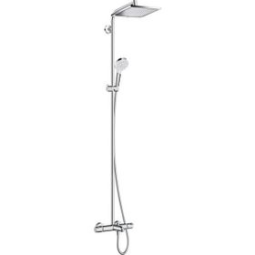 Hansgrohe HG27298000 Crometta E Termostatik Bataryalı Duş Kolonu