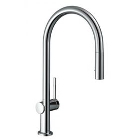Hansgrohe HG72800000 210 Çekilebilir El Duşu 2 Jet Krom Talis M54 Tek Kollu Eviye Bataryası