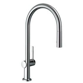 Hansgrohe HG72800000 210 Çekilebilir El Duşu 2 Jet Krom Talis M54 Tek Kollu Eviye Bataryası