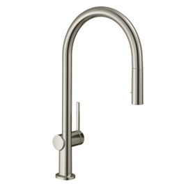 Hansgrohe HG72800000 210 Çekilebilir El Duşu 2 Jet Krom Talis M54 Tek Kollu Eviye Bataryası