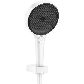 Hansgrohe Rainfinity 130 3 Jet 125 cm Duş Hortumlu Satin Beyaz Porter Set