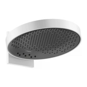Hansgrohe Rainfinity 360 3 Jet Satin Beyaz Duvar Bağlantısı Tepe Duşu