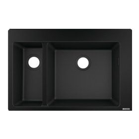 Hansgrohe S510-F635 Grafit Siyah Tezgah Üstü Eviye