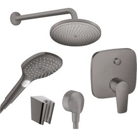 Hansgrohe Talis E Banyo Altın Ankastre Set