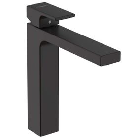 Hansgrohe Vernis Shape 190 Sifon Kumandalı Satin Siyah Lavabo Bataryası