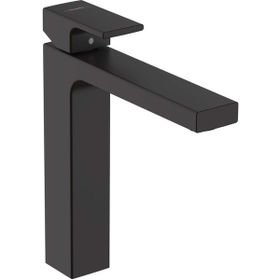 Hansgrohe Vernis Shape 190 Sifon Kumandalı Satin Siyah Lavabo Bataryası