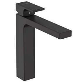 Hansgrohe Vernis Shape 190 Sifon Kumandalı Satin Siyah Lavabo Bataryası