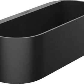 Hansgrohe Wallstoris Derin Satin Siyah Depolama Rafı