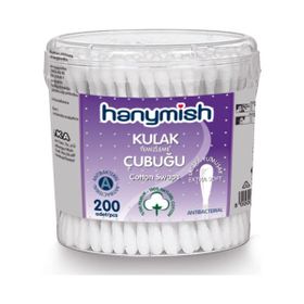 Hanymish 200'lü Pamuklu Kulak Çubuğu