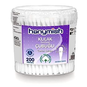 Hanymish 200'lü Pamuklu Kulak Çubuğu
