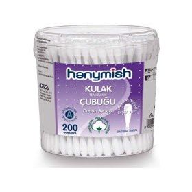 Hanymish 200'lü Pamuklu Kulak Çubuğu