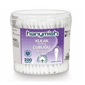 Hanymish 200'lü Pamuklu Kulak Çubuğu