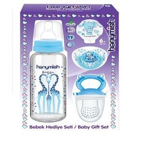 Hanymish 653 Mavi Mini Beslenme Seti