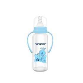 Hanymish Mavi 240 ml Kulplu PP Biberon