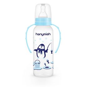 Hanymish Mavi 240 ml Kulplu PP Biberon