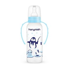 Hanymish Mavi 240 ml Kulplu PP Biberon
