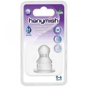 Hanymish No 1 463 Silikon Biberon Damaklı Emzik Ucu