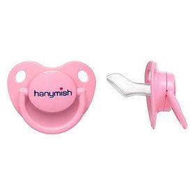 Hanymish No 1 Pembe Rainbow Silikon Damaklı Emzik