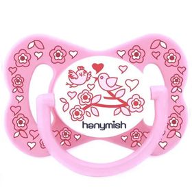 Hanymish No 3 Pembe Happy Damaklı Emzik