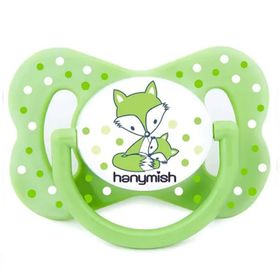 Hanymish No 3 Yeşil Happy Damaklı Emzik