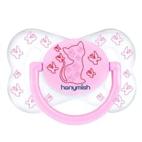 Hanymish No1 - Pembe 109 Şeffaf Damaklı Emzik