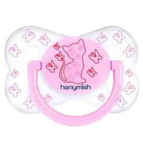 Hanymish No2 Pembe 110 Şeffaf Damaklı Emzik