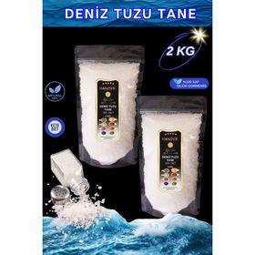 Hanzade Bitkisel 1 kg Tane Granül İyot İlavesiz Saf Deniz Tuzu