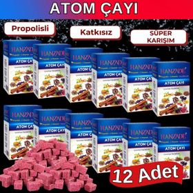Hanzade Bitkisel 150 gr Propolisli C Vitaminli Kara Mürverli Atom Çayı Kış Çayı