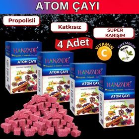 Hanzade Bitkisel 150 gr Propolisli C Vitaminli Kara Mürverli Atom Çayı Kış Çayı