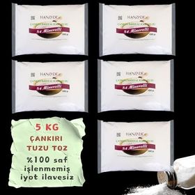 Hanzade Bitkisel 5 kg 84 Mineralli Çankırı Kristal Kaya Tuzu