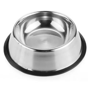 Haoer 34 cm Köpek Paslanmaz Çelik Mama Kabı