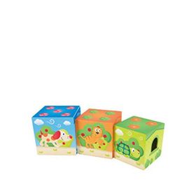 Hape +18 Ay 9 Parça 13x13x13 cm Friendship Tower Ahşap Küpler