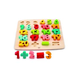 Hape 23 Parça Chunky Puzzle Matematik Yapbozu