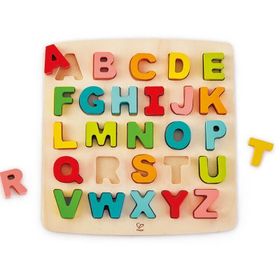 Hape 26 Parça Chunky Puzzle Alfabe Yapbozu