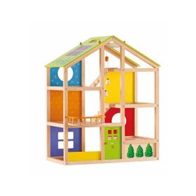 Hape E3401 4 Mevsim Mobilyalı Ev