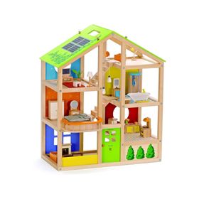Hape E3401 4 Mevsim Mobilyalı Ev