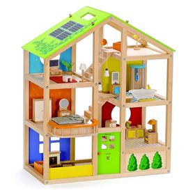 Hape E3401 4 Mevsim Mobilyalı Ev