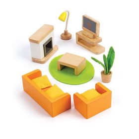 Hape Oyuncak Oturma Odası Eşya Seti Media Room