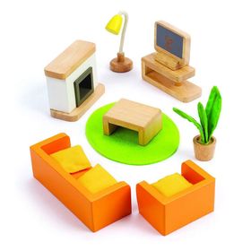 Hape Oyuncak Oturma Odası Eşya Seti Media Room