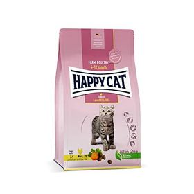 Happy Cat 10 kg Junior Geflügel Tavuklu Somonlu Yavru Kuru Kedi Maması