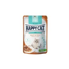 Happy Cat Deri ve Tüy Sağlığı Destekleyici Tavuklu 85 gr Yetişkin Kedi Konserve Maması