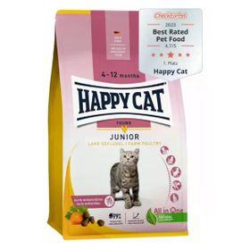 Happy Cat Junior Tavuklu 10 kg Yavru Kedi Maması