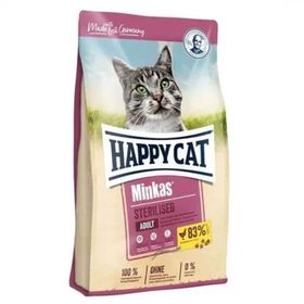 Happy Cat Minkas Sterilised Kısırlaştırılmış Yetişkin Kuru 10 kg Kedi Maması