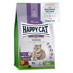 Happy Cat Senior Kuzu Etli 10 Yaş ve Üzeri Yaşlı 4 kg Kedi Maması
