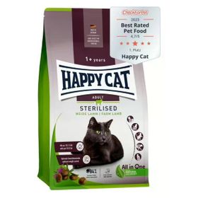 Happy Cat Sterilised Weide Lamm Kuzu Etli Özel Kısırlaştırılmış 10 kg Kedi Maması