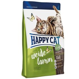 Happy Cat Weide Lamm Kuzu Etli 4 kg Yetişkin Kedi Maması