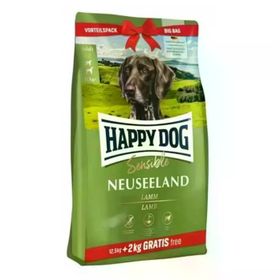 Happy Dog 12,5+2 kg Neuseeland Orta Irk Kuzu Etli Yetişkin Kuru Köpek Maması